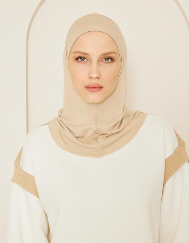  HİJAB BONE BEJ