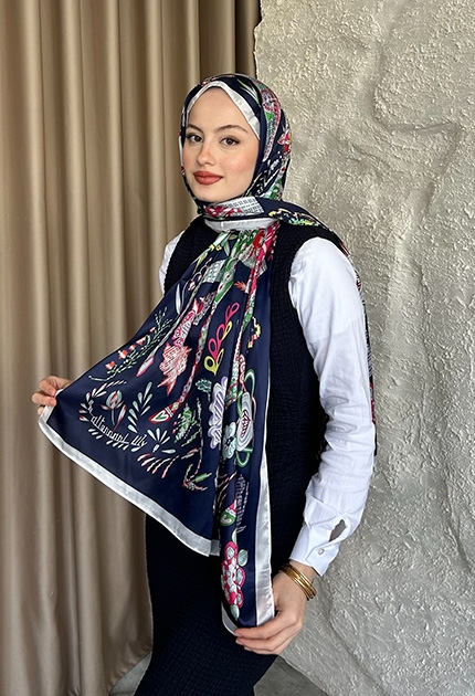 İTHAL İPEK VUAL D2 LACİVERT