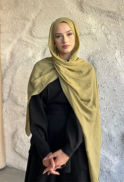  İNCE PAMUK KRAŞ PASTEL YEŞİL