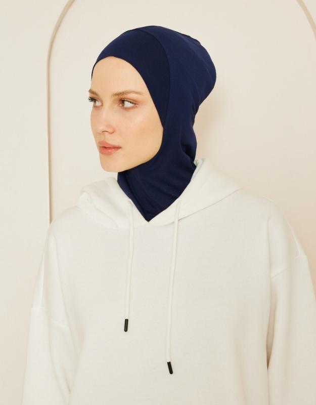  HİJAB BONE LACİVERT