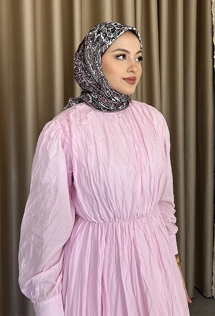 ETNİK DESEN EŞARP D1 PEMBE