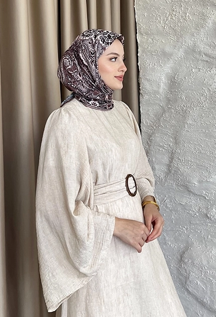 ETNİK DESEN EŞARP D1 CAMEL