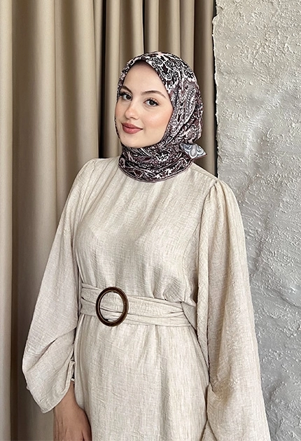 ETNİK DESEN EŞARP D1 CAMEL