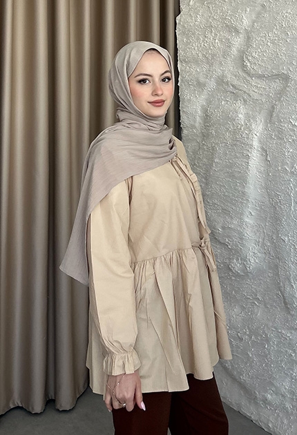 PAMUKLU MEDİNE İPEĞİ NUDE