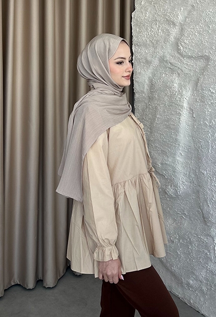 PAMUKLU MEDİNE İPEĞİ NUDE