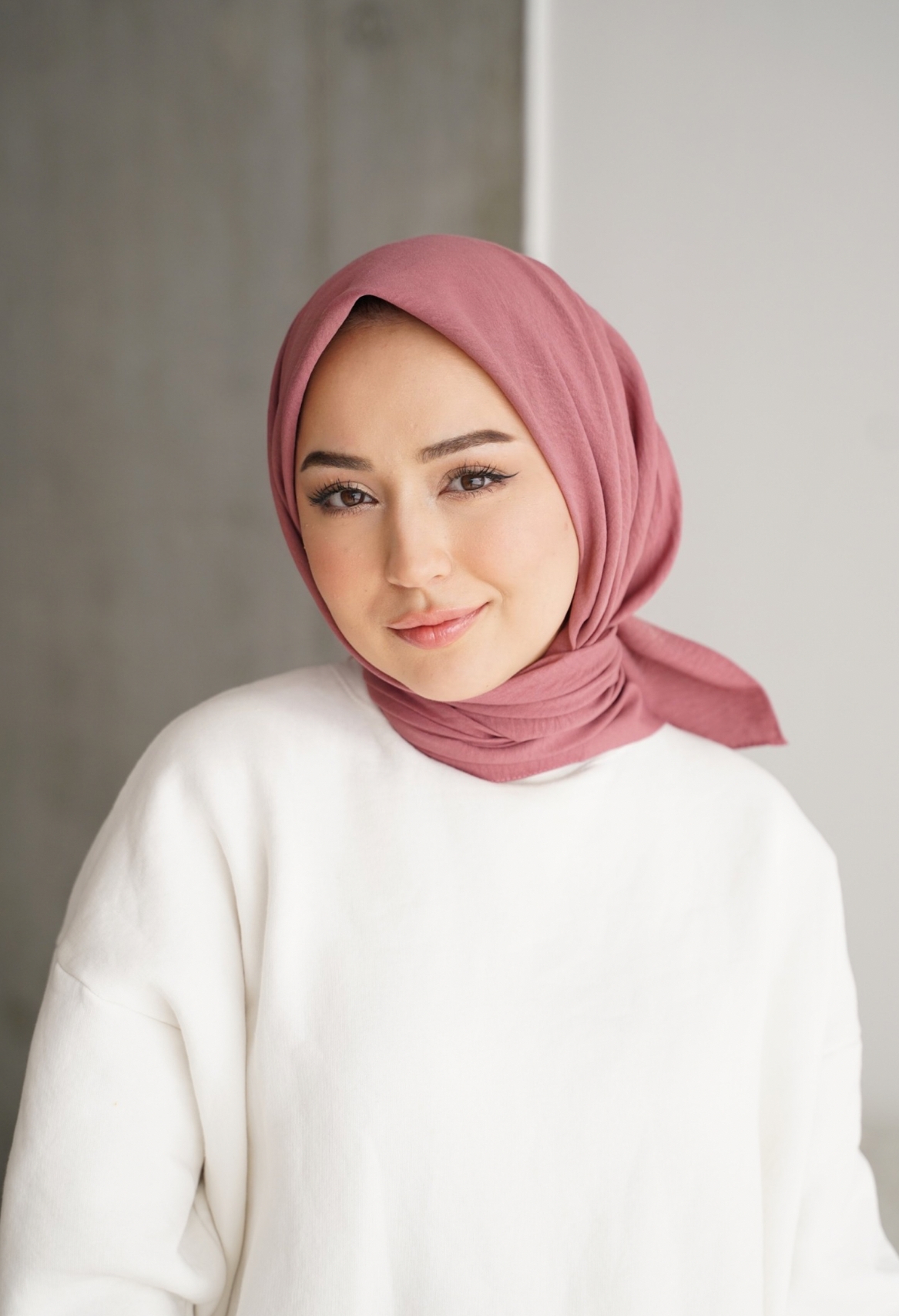 PAMUK CAZ EŞARP ROSE 