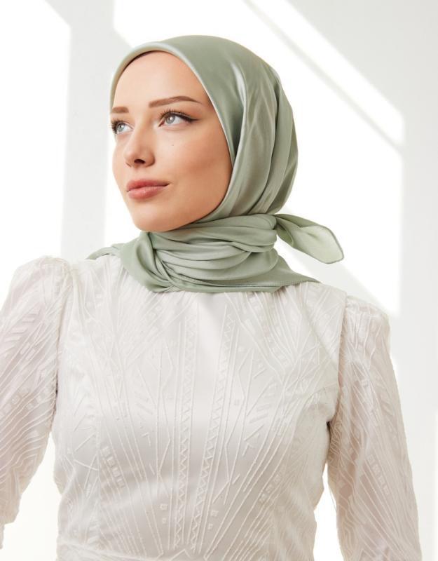 PRENSES JANJAN MİNT YEŞİLİ EŞARP