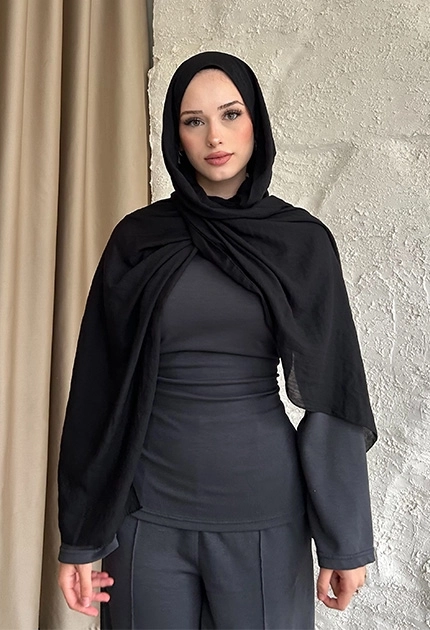  İNCE PAMUK KRAŞ SİYAH