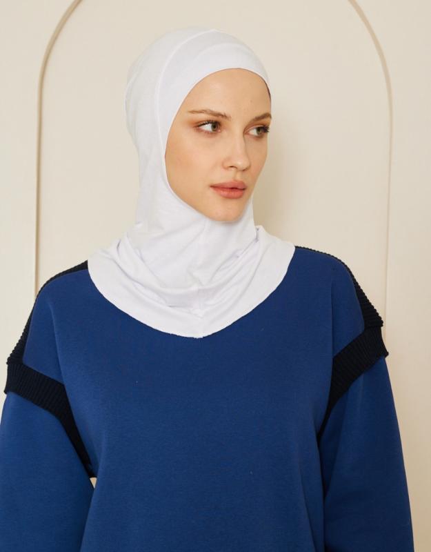  HİJAB BONE BEYAZ