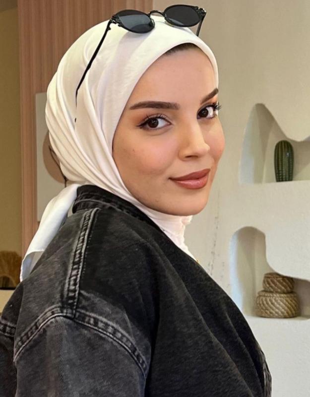 PAMUK CAZ EŞARP BEYAZ