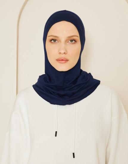  HİJAB BONE LACİVERT