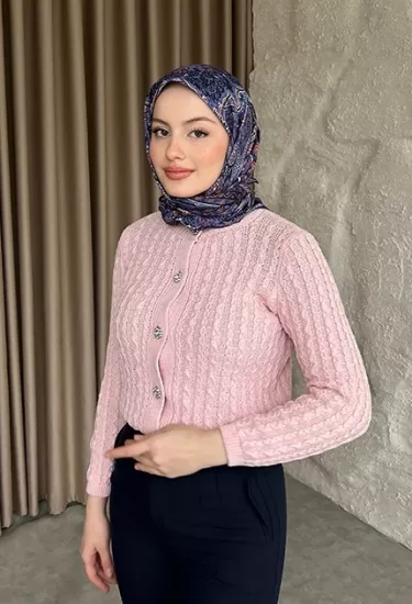 ETNİK DESEN EŞARP D1 MENEKŞE
