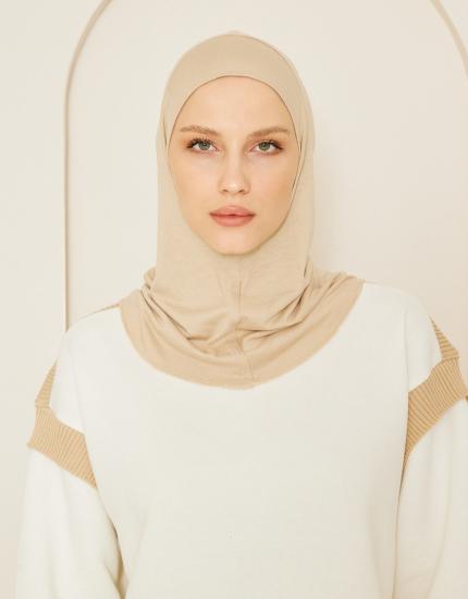  HİJAB BONE BEJ