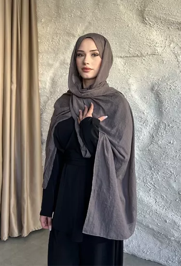  İNCE PAMUK KRAŞ KOYU VİZON