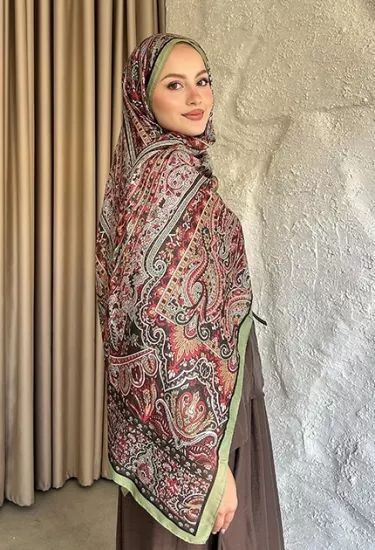 SOFT PAMUK ETNİK DESEN D3 ÇAĞLA