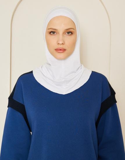  HİJAB BONE BEYAZ