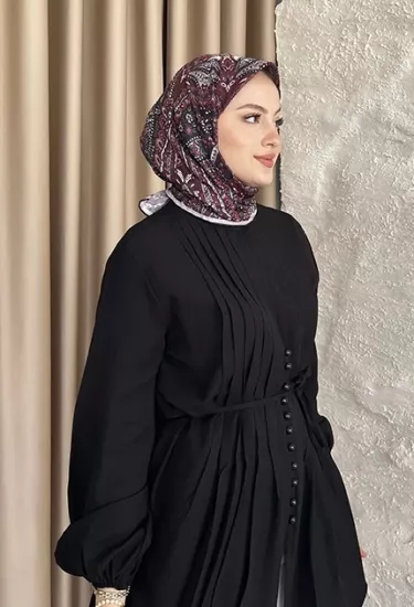  ETNİK DESEN EŞARP D2 BORDO