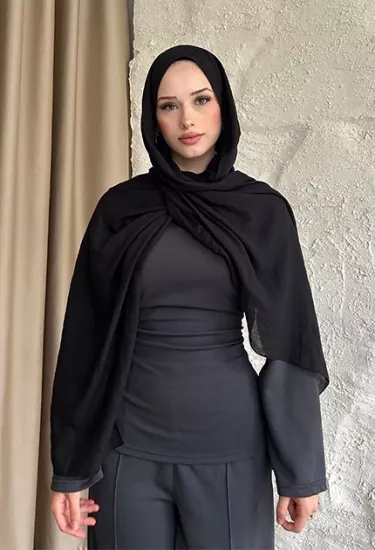  İNCE PAMUK KRAŞ SİYAH