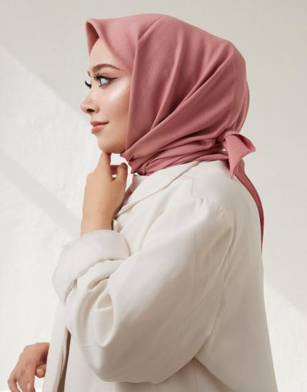 PAMUK CAZ EŞARP PEMBE