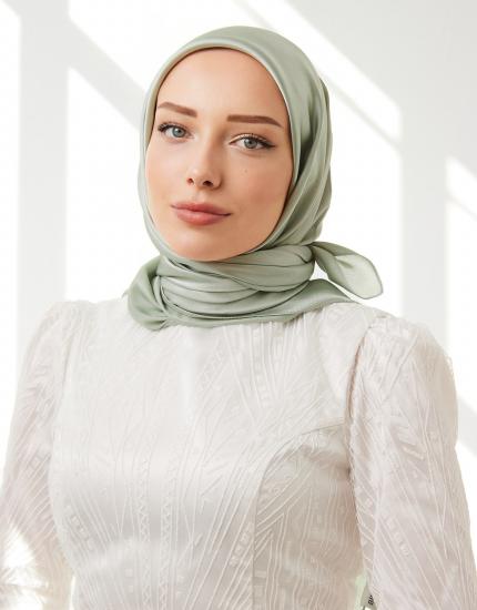 PRENSES JANJAN MİNT YEŞİLİ EŞARP
