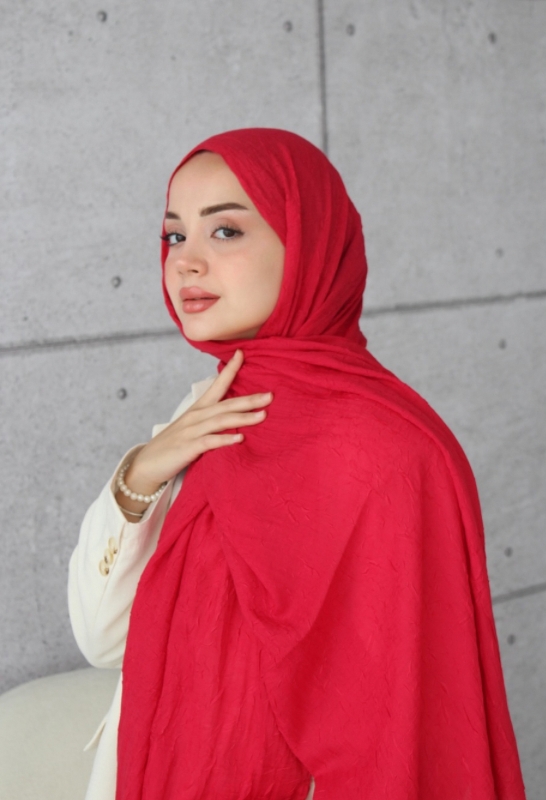 BAMBU ŞAL KIRMIZI