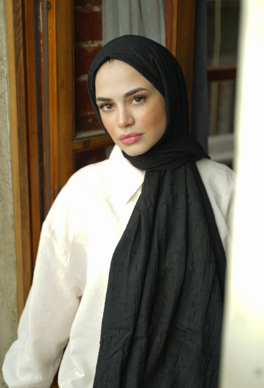 BAMBU ŞAL SİYAH